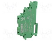 Socket; for DIN rail mounting 