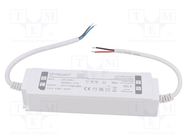 Power supply: switched-mode; LED; 80W; 12VDC; 6.66A; 220÷240VAC YINGJIAO