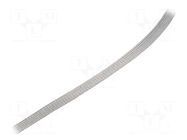 Braids; tape; Thk: 0.76mm; W: 9.53mm; 46A; 12AWG; 30.5m; 100ft ALPHA WIRE