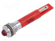 Indicator: LED; prominent; red; 230VAC; Ø8mm; 22mcd CML INNOVATIVE TECHNOLOGIES