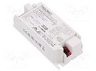 Power supply: switched-mode; LED; 28W; 7.5÷42VDC; 300÷700mA; IP20 TRIDONIC