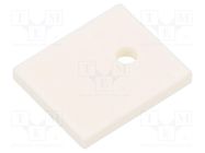 Heat transfer pad: aluminum; TO218,TOP3; Thk: 3mm; 25W/mK; 30kV ALUTRONIC