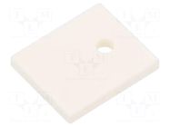 Heat transfer pad: aluminum; TO218,TOP3; Thk: 3mm; 25W/mK; 30kV ALUTRONIC