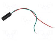 Module: laser; 0.4mW; red; dot; 650nm; 4.5÷5.5VDC; 10÷30mA PICOTRONIC