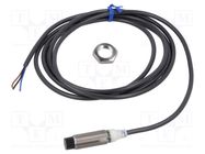 Sensor: inductive; OUT: PNP / NO; 0÷8mm; 12÷24VDC; M12; IP67; 200mA OMRON