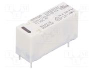 Relay: electromagnetic; SPDT; Ucoil: 12VDC; Icontacts max: 8A; PCB OMRON Electronic Components