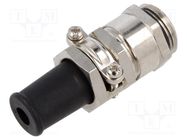 Cable gland; with strain relief; M20; 1.5; IP65; brass LAPP