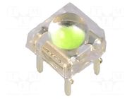 LED Super Flux; blue (ice blue); 7.62x7.62mm; 18000÷22000mcd OPTOSUPPLY