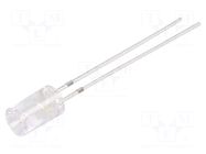 LED; UV; 400÷410nm; THT; No.of term: 2 OPTOSUPPLY