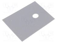 Heat transfer pad: silicone; TO247; Thk: 0.18mm; 900mW/mK; 2.5kV ALUTRONIC