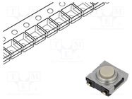 Microswitch TACT; SPST-NO; Pos: 2; 0.05A/24VDC; SMT; none; 1.57N OMRON Electronic Components