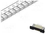 Connector: FFC/FPC; PIN: 4; F52Q; top contacts,ZIF; SMT; 50V; 500mA AMPHENOL AORORA