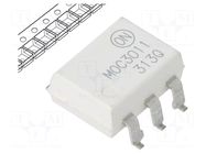 Optotriac; 4.17kV; Uout: 250V; PDIP6; Ch: 1; MOC301XM; 1kV/μs ONSEMI