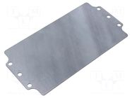 Mounting plate; steel SPELSBERG