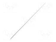 Braids; tape; Thk: 0.51mm; W: 1.19mm; 7A; 22AWG; 305m; copper strand ALPHA WIRE