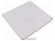 Mounting plate; GEOS; grey SPELSBERG