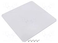 Mounting plate; polycarbonate; GEOS; transparent SPELSBERG