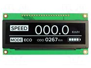 Display: OLED; graphical; 3.12"; 256x64; Dim: 89x44x6mm; white; 1x20 NEWHAVEN DISPLAY INTERNATIONAL