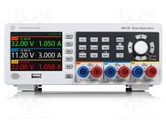 Power supply: programmable laboratory; Ch: 3; 0÷32VDC; 0÷3A; 0÷3A ROHDE & SCHWARZ