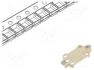 Socket; CR2430,DL2430; Batt.no: 1; horizontal,SMD; tape RENATA