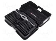 Kit: screw extractor; 11pcs. FACOM