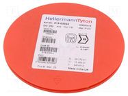 Markers; Marking: B; 4÷9mm; PVC; yellow; -65÷105°C; leaded; HGDC4-9 HELLERMANNTYTON