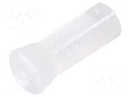 Fiber for LED; Ø5.2mm; L: 11mm; round; Front: flat; straight; IP68 MENTOR
