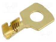 Tip: ring; M5; 1÷2.5mm2; crimped; for cable; straight; brass; bulk IMP