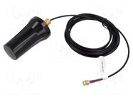 Antenna; black; SMA; 50W; 600÷2700MHz; 50Ω; 3m; 7dBi; -40÷85°C; RG174 QOLTEC