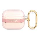 Guess GUA3HHTSP AirPods 3 cover pink/pink Strap Collection, Guess