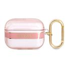 Guess GUAPHHTSP AirPods Pro cover pink/pink Strap Collection, Guess