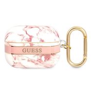 Guess GUAPHCHMAP AirPods Pro cover pink/pink Marble Strap Collection, Guess