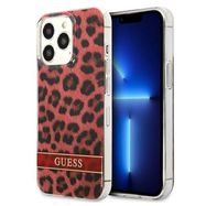 Guess GUHCP13LHSLEOR iPhone 13 Pro / 13 6.1&quot; red/red hardcase Leopard, Guess