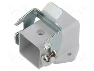 Enclosure for connectors: HDC; size H-A 3; with latch; angled LAPP