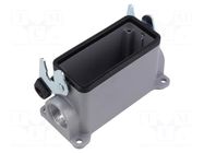 Enclosure for connectors: HDC; size H-B 16; with latch; straight LAPP