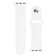 Silicone Strap APS for Apple Watch 38/40/41mm Strap Watch Bracelet - White, Hurtel