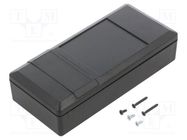 Enclosure: multipurpose; X: 60mm; Y: 131mm; Z: 30mm; ABS; black SUPERTRONIC