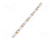 LED tape; white; 2835; LED/m: 120; 8mm; IP33; 120°; 9.6W/m; CRImin: 80 POS