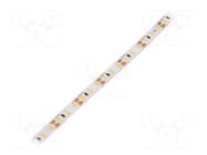 LED tape; white neutral; 2835; LED/m: 120; 8mm; IP33; 120°; 9.6W/m POS