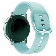 Silicone Strap TYS band for Samsung Galaxy Watch 40 / 41 / 42 / 43 / 44 mm - turquoise, Hurtel