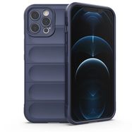 Magic Shield Case case for iPhone 12 Pro Max flexible armored dark blue cover, Hurtel
