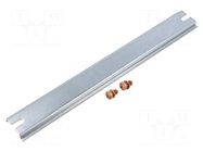 DIN rail; steel; L: 366mm; W: 35mm; TS35 SPELSBERG