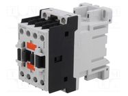 Contactor: 3-pole; NO x3; Auxiliary contacts: NO; 24VDC; 18A; BF LOVATO ELECTRIC