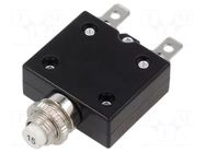 Fuse: thermal; 15A; Imax: 1kA; 125V,250V; 32VDC,50VDC; 35x14.4x31mm OPTIFUSE