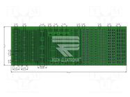 Board: universal; double sided,prototyping; W: 72mm; L: 213mm ROTH ELEKTRONIK GMBH