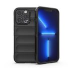 Magic Shield Case case for iPhone 13 Pro Max flexible armored cover black, Hurtel