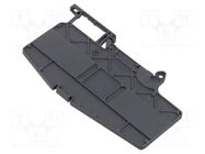 Separating plate; Entrelec; dark grey TE Connectivity