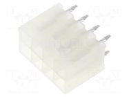 Connector: wire-board; socket; male; Mini-Fit Jr; 4.2mm; PIN: 8; THT MOLEX