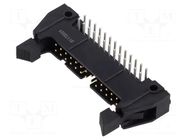 Connector: IDC; socket; male; PIN: 26; 3000; angled 90°; 5A; THT; 2x13 3M
