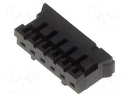 Connector: wire-board; plug; female; PIN: 6; PH; 2A; 100V; for cable JST